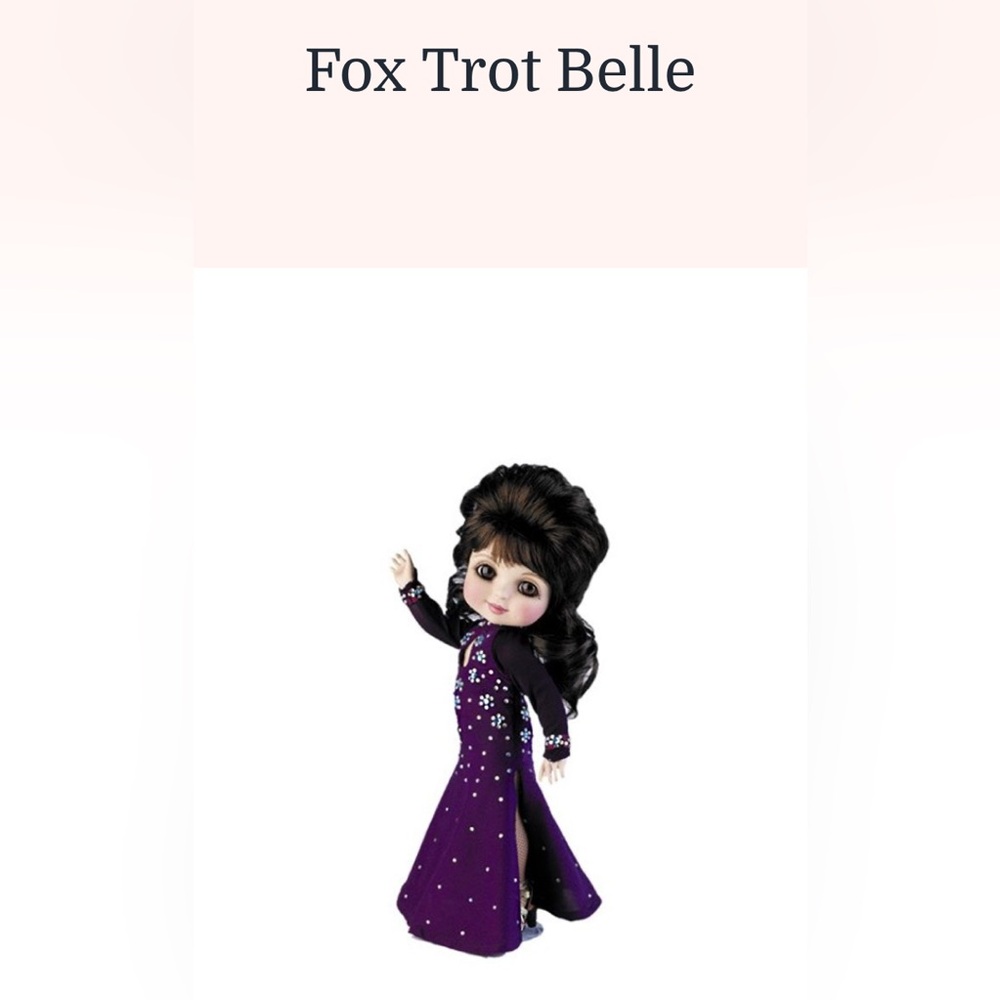 NIB Marie Osmond Adora Belle Fox Trot Dancing w/the Stars series 13” w/COA